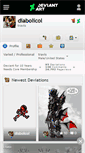 Mobile Screenshot of diabolicol.deviantart.com