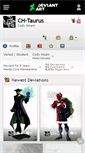 Mobile Screenshot of ch-taurus.deviantart.com