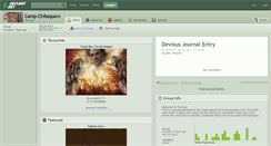 Desktop Screenshot of camp-chitaqua.deviantart.com