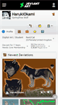 Mobile Screenshot of harukiokami.deviantart.com