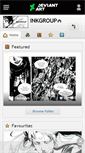 Mobile Screenshot of inkgroup.deviantart.com
