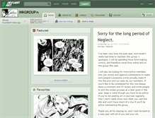 Tablet Screenshot of inkgroup.deviantart.com