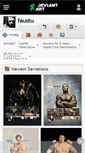 Mobile Screenshot of faustu.deviantart.com