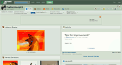 Desktop Screenshot of featherclawspirit.deviantart.com