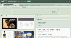 Desktop Screenshot of manteraworks.deviantart.com