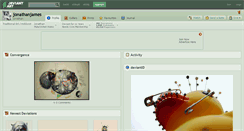 Desktop Screenshot of jonathanjames.deviantart.com