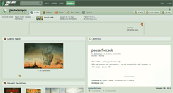 Desktop Screenshot of paulocampos.deviantart.com