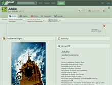 Tablet Screenshot of jukubu.deviantart.com
