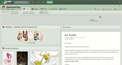 Desktop Screenshot of darkened-skys.deviantart.com