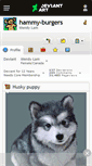 Mobile Screenshot of hammy-burgers.deviantart.com