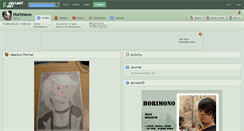Desktop Screenshot of horimono.deviantart.com
