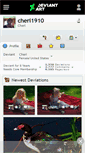 Mobile Screenshot of cheri1910.deviantart.com