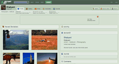 Desktop Screenshot of dhabyani.deviantart.com