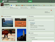 Tablet Screenshot of dhabyani.deviantart.com