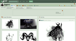 Desktop Screenshot of beggalind.deviantart.com