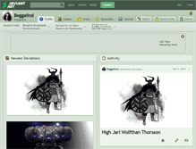 Tablet Screenshot of beggalind.deviantart.com