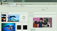 Desktop Screenshot of kirbypereira.deviantart.com