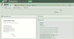 Desktop Screenshot of bluenix.deviantart.com