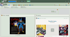 Desktop Screenshot of cellas.deviantart.com