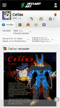 Mobile Screenshot of cellas.deviantart.com