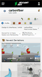 Mobile Screenshot of carbonfiber.deviantart.com