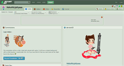 Desktop Screenshot of nekoninjanyaaa.deviantart.com
