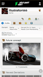 Mobile Screenshot of illustraitor666.deviantart.com