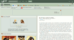 Desktop Screenshot of matiassoto.deviantart.com