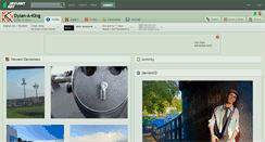 Desktop Screenshot of dylan-a-king.deviantart.com