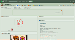 Desktop Screenshot of leanne605.deviantart.com