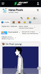 Mobile Screenshot of hana-pixels.deviantart.com