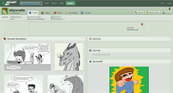Desktop Screenshot of billyreveille.deviantart.com