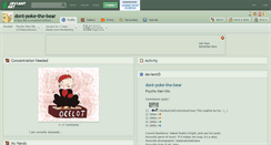 Desktop Screenshot of dont-poke-the-bear.deviantart.com