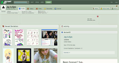 Desktop Screenshot of jay-is-epic.deviantart.com