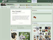 Tablet Screenshot of dogsgalore.deviantart.com