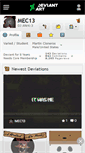 Mobile Screenshot of mec13.deviantart.com