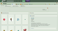 Desktop Screenshot of miijolly.deviantart.com