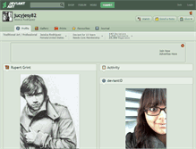 Tablet Screenshot of jucyjesy82.deviantart.com