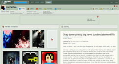 Desktop Screenshot of connarhea.deviantart.com