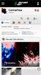 Mobile Screenshot of connarhea.deviantart.com