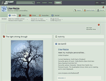 Tablet Screenshot of lisa-hazza.deviantart.com