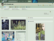 Tablet Screenshot of aph-lituania-san.deviantart.com