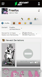 Mobile Screenshot of freefox.deviantart.com