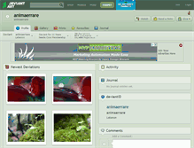 Tablet Screenshot of animaerrare.deviantart.com