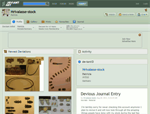 Tablet Screenshot of hrivalasse-stock.deviantart.com