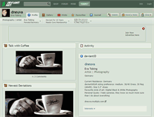 Tablet Screenshot of dneuva.deviantart.com