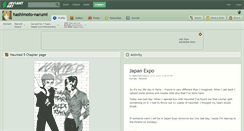 Desktop Screenshot of hashimoto-narumi.deviantart.com