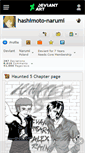 Mobile Screenshot of hashimoto-narumi.deviantart.com