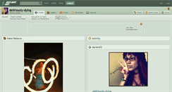 Desktop Screenshot of deliriously-dying.deviantart.com