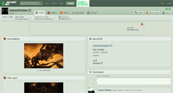 Desktop Screenshot of monochrome-21.deviantart.com